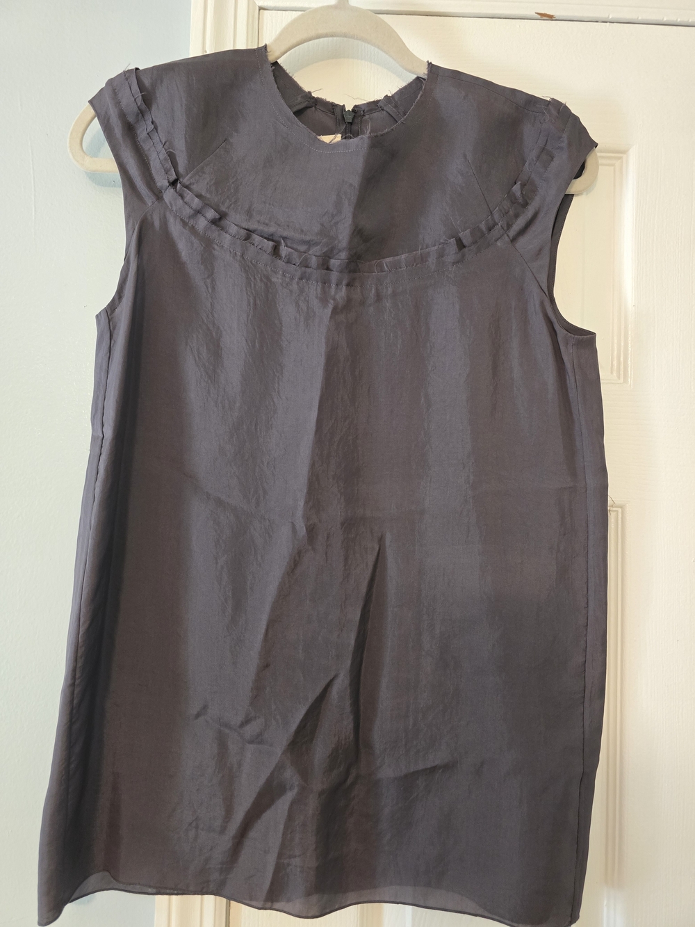 Marni Sleeveless Women's Top - Dark Gray